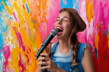 Karaoke Canvas and Cocktails
