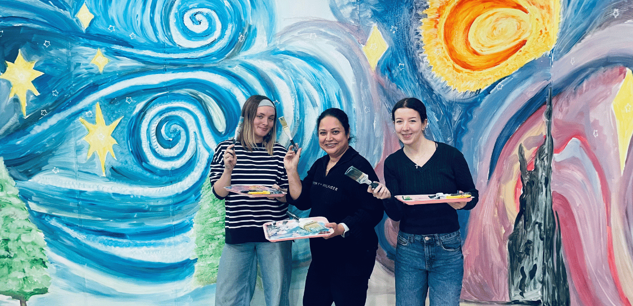 Starry Starry Night Mural