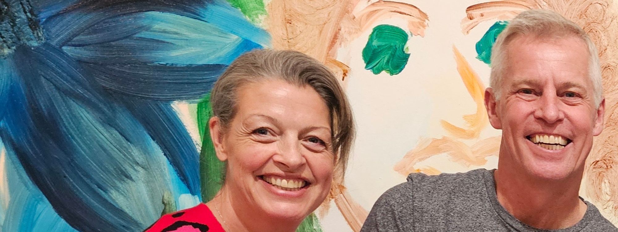 Huband and Wife at Freestyle Paint
