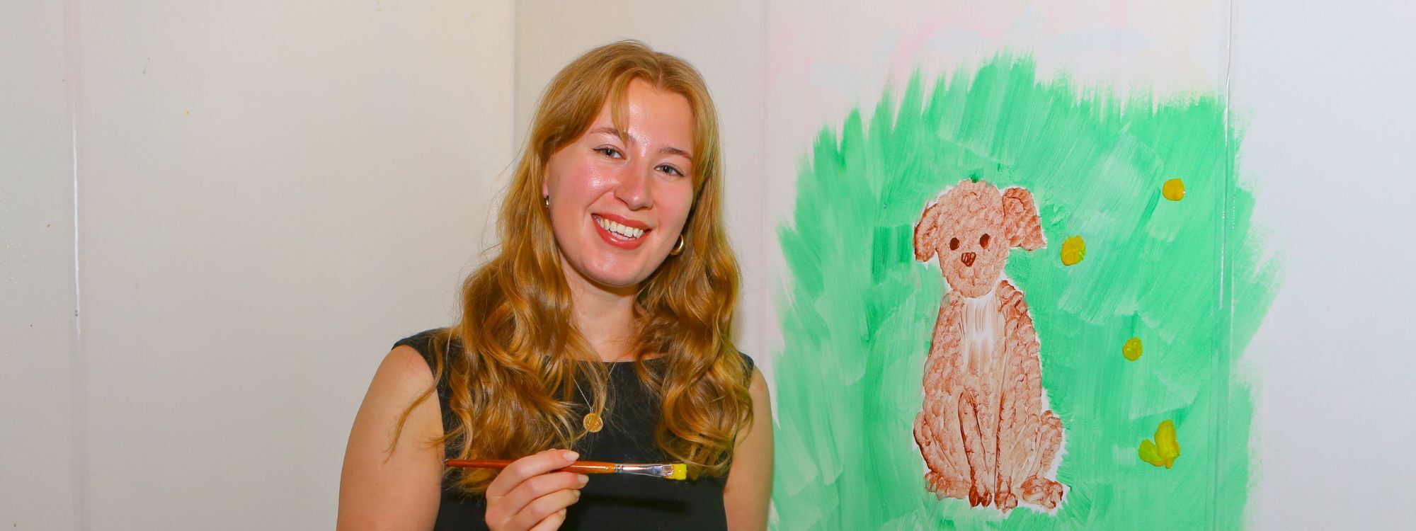 Young Woman at Paint n Sip