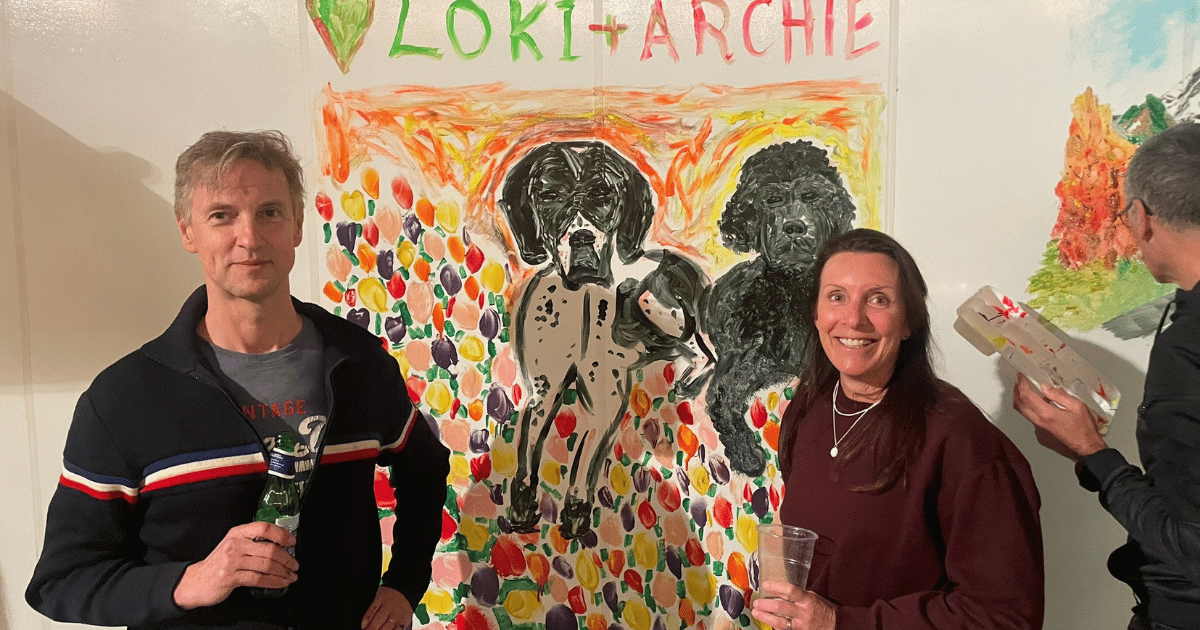 Paint and Sip Tunbridge Wells Couple