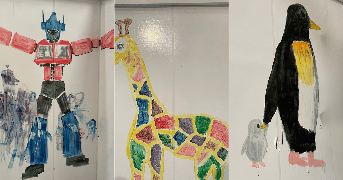 Teen Artwork at Paint and Go