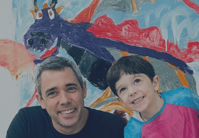 Kids and Dads Paint Club overlay