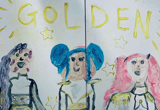 Childs Golden Picture