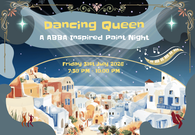 Dancing Queen A ABBA inspired Paint Night Full details Dancing Queen A ABBA inspired Paint Night Full details