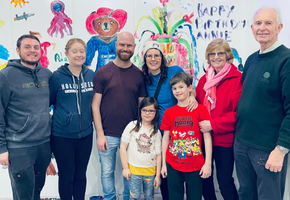 Family Painting session