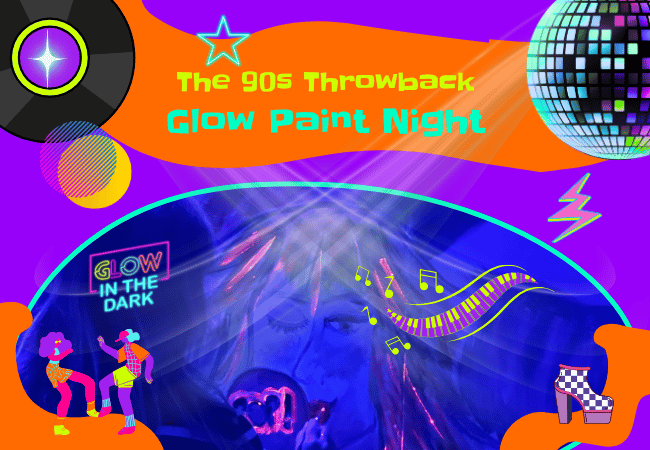 Paint, Sip and Party Night The 90s Throwback Paint, Sip and Party Night The 90s Throwback