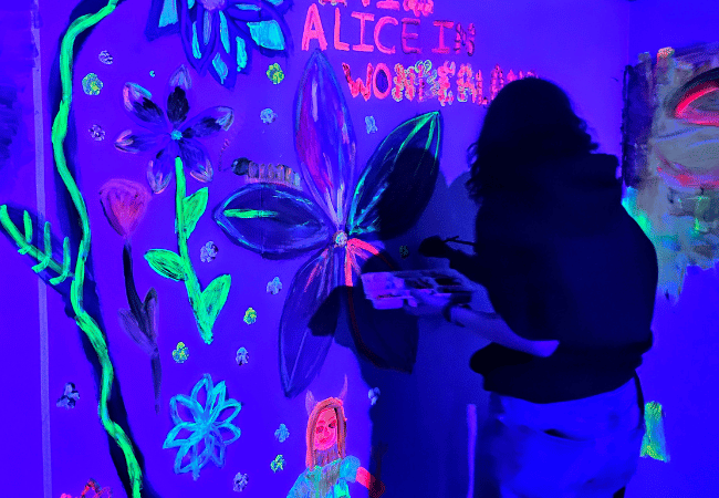 Teen Themed Paint Party