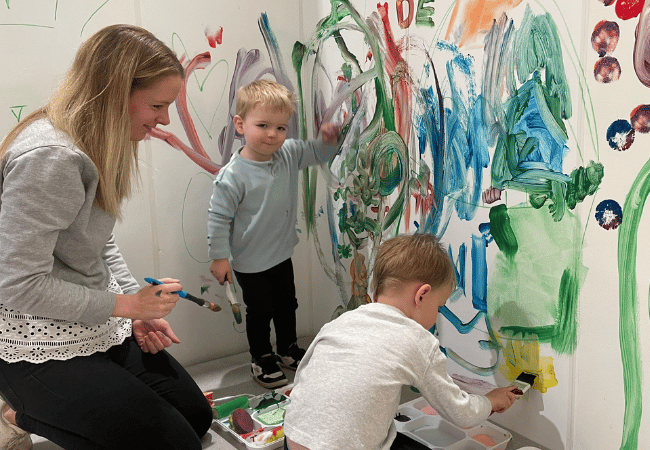 Toddler Paint at Paint and go Tunbridge Wells