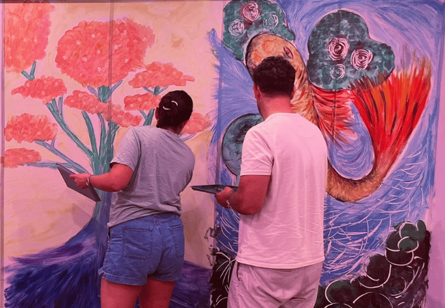 UV Mural Painting Daytime UV Mural Painting Daytime