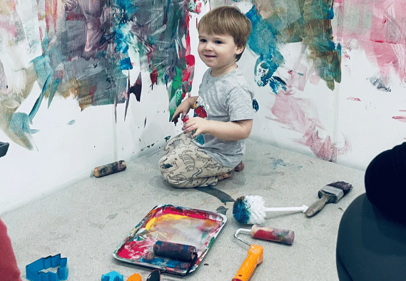 Unique Painting Tools - Toddler Paint