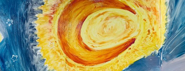 Van Gogh Image moon cresent Van Gogh Image moon cresent