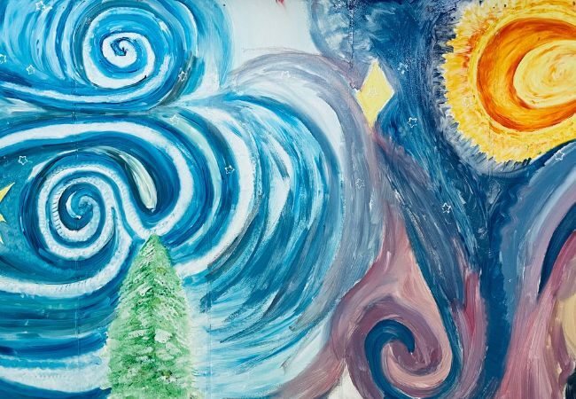 Van Gogh Northern light glow Van Gogh Northern light glow