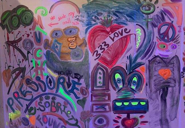 teen graffiti night